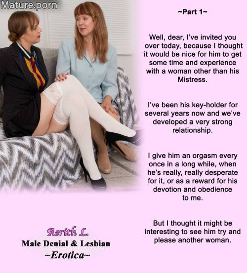 My Male Chastity And Lesbian Denial Books - Most Are Currently 30% Offhttps://Www.smashwords.com/Profile/View/Aerithlthank