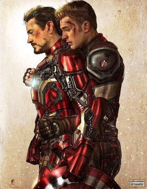 Simply Because It's Caps Birthday And Stony Is One Of My Favorite Ships ♥
