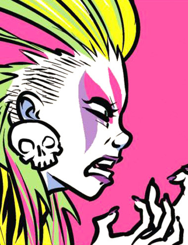 doktorvondoom:  ↳ Pizzazz in Jem & The Holograms # 3