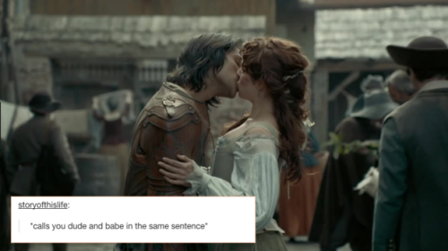 thewildestofcats: so uhh, I love this show! The musketeers + text post [part 1/?] 