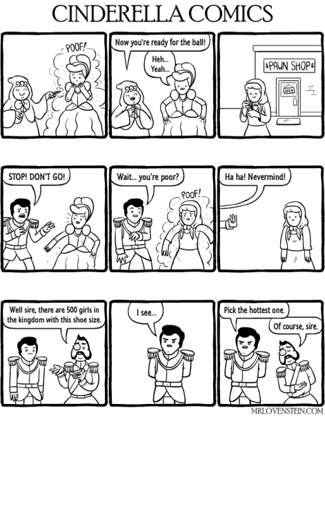omg-pictures:  Cinderella Comics.http://omg-pictures.tumblr.com/