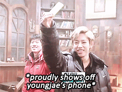 bangyongguks:  daehyun’s plan to keep youngjae from going home backfires 