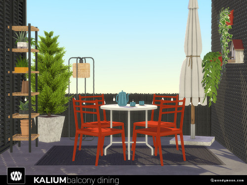 Kalium Balcony DiningDownload at TSR