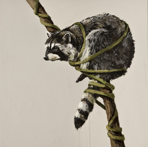 fer1972:  Tied Up Animals: Paintings by Michael McConnell  