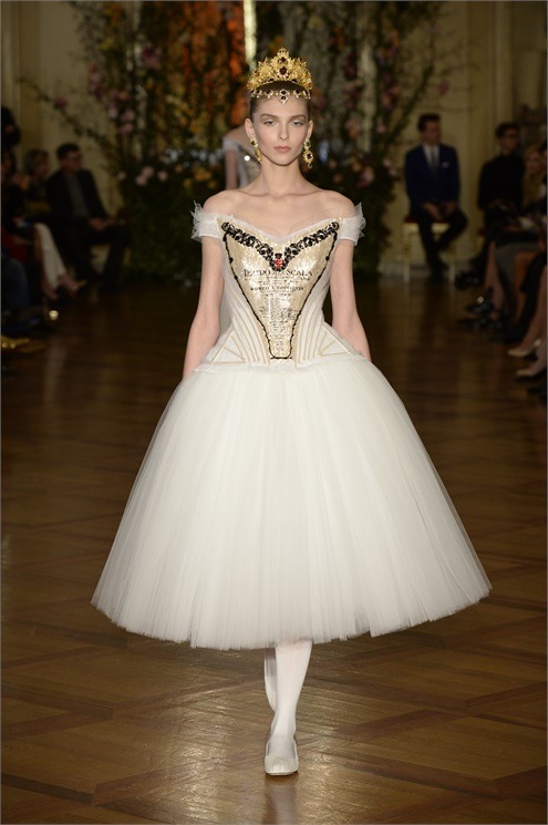 skaodi:    Dolce &amp; Gabbana Alta Moda Spring 2015.