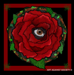 artagainstsociety:  Roseye by Art Against