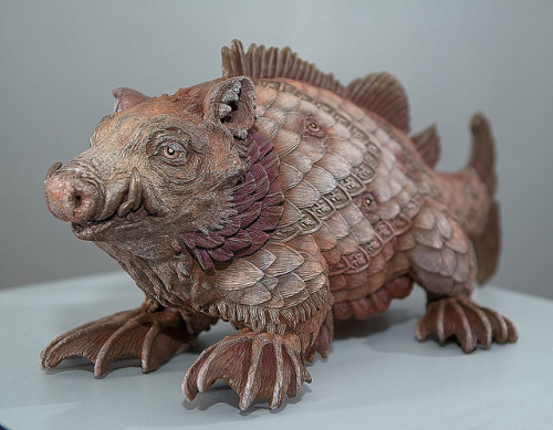 postapocalypticflimflam: leesmenagerie: snow-and-resin: dinosaurana: asylum-art: Bailey Henderson Sc