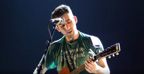 arqueete:  sufjan stevens and this shirt he’s been wearing for 10 years