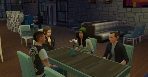Unser took the family out for a seafood dinner. Everyone sat down&hellip;everyone but Lily who w