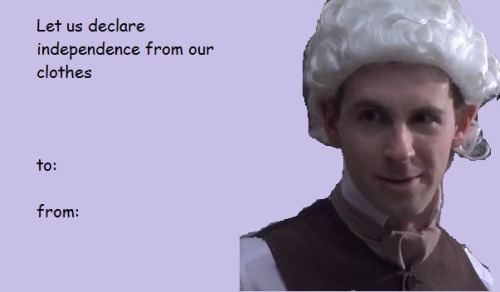 myreticentvale:so i made some presidential valentines…… bringing this back be