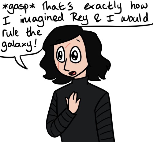 scooterpengie:So what if in The Last Jedi Rey and Ben saw the same thing when they touched hands and