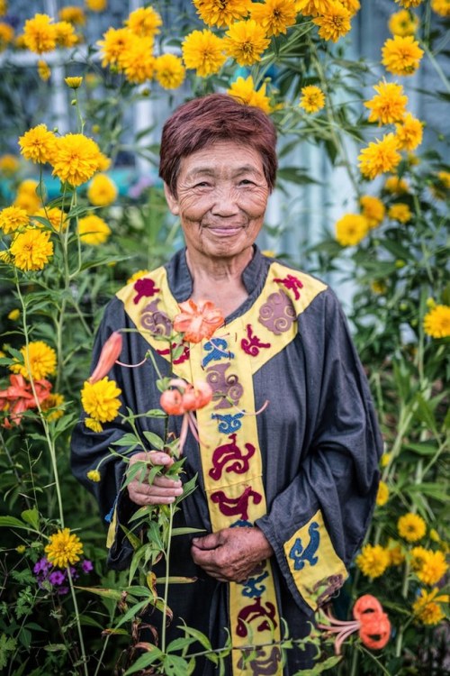 sartorialadventure:Portraits of the people of Siberia by Alexander Khimushin1. Buyat girl, Buryatia 