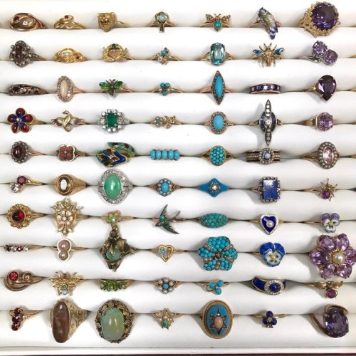 culturenlifestyle: Bespoke Antique Jewelry Collected by Husband and Wife If the thought of many deca