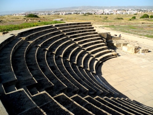 via-appia: Paphos, Cyprus: Mythical birthplace of Aphrodite and home to villas, palaces, a theater, 