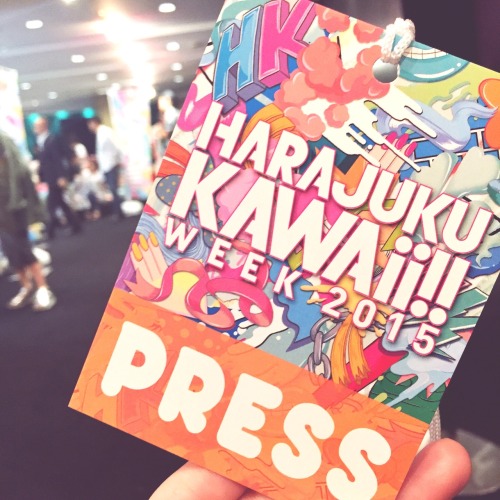 Harajuku KAWAii!! Week Press Pass.I think I&rsquo;m never gonna get bored of this. The paper tha