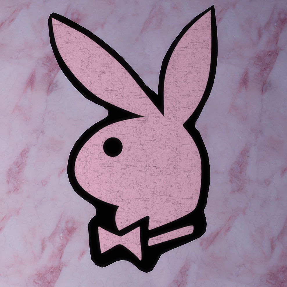 Download Playboy Logo Pink Neon Sign Wallpaper