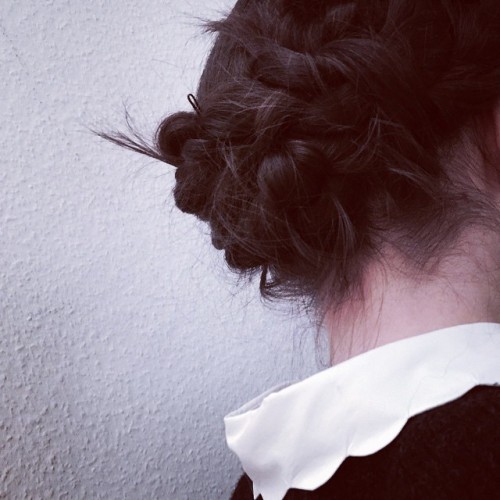 ablogwithaview: Absolutely did not copy the hairstyle I reblogged this morning.