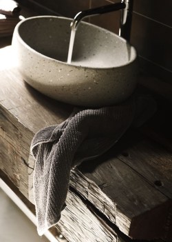 archiproducts:  The soft organic lines of the Lotus #Basin create a sense of #relaxation in stone by @ApaiserBathware #design 