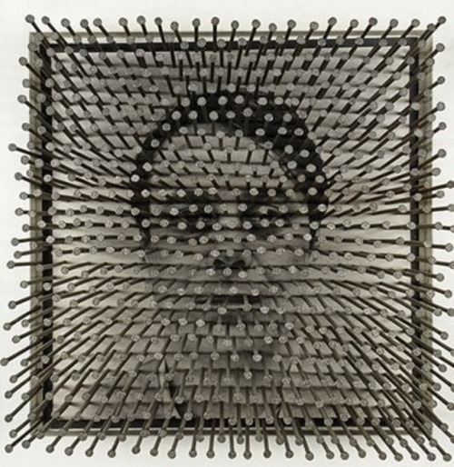 istmos:Günther Uecker, “Self Portrait”, 1963