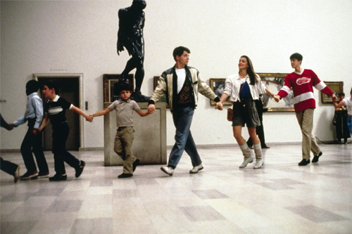 allfilmstills:  Matthew Broderick, Mia Sara and Alan Ruck in Ferris Bueller’s Day