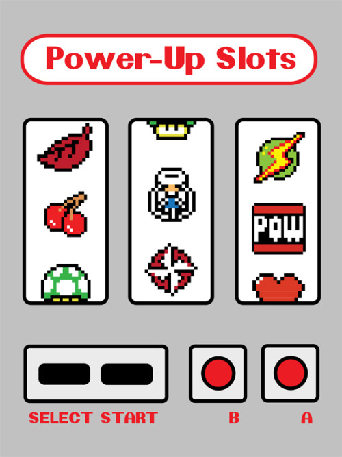 Sex it8bit:  Power-Up Slot Machine Created by pictures