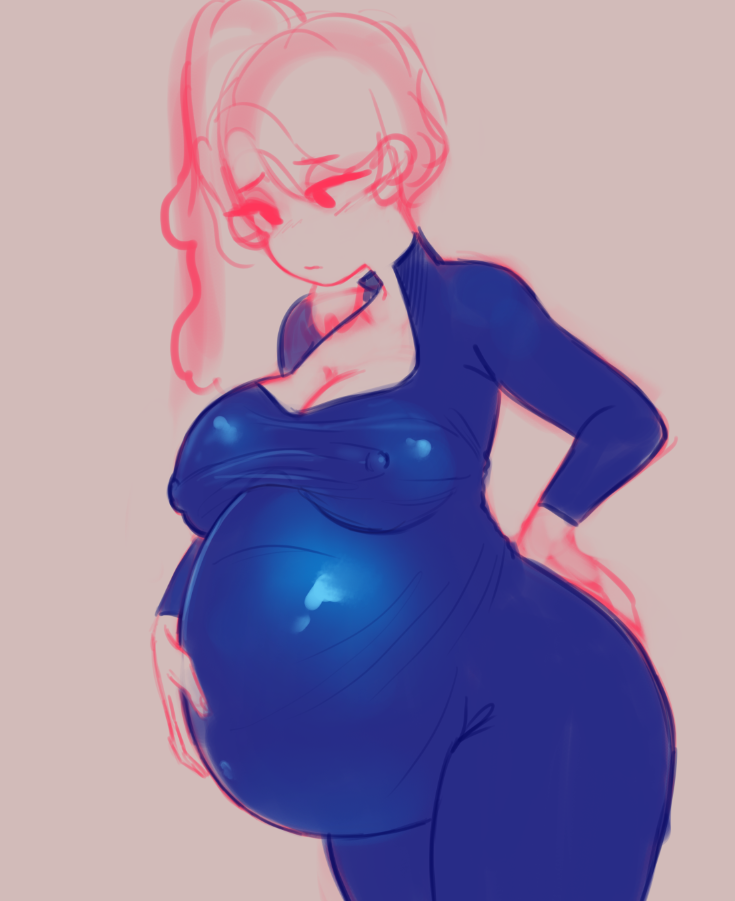 slitherydemon: hand slipped trying to figure out her body suit outfit;;;  deviantart