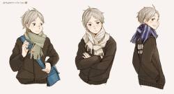 daisugahaikyuu:  The many different scarves