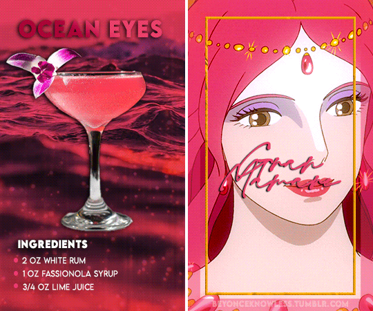 CHARACTERS AS COCKTAILS Studio Ghibli (part )