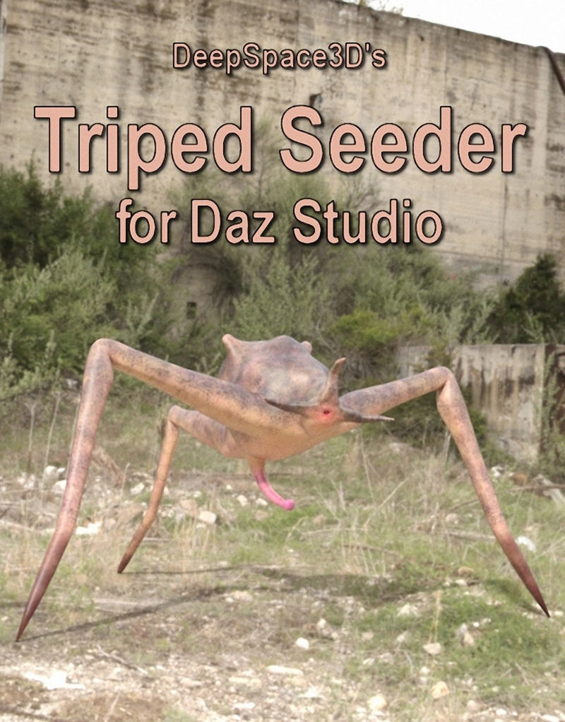 DeepSpace3D&rsquo;s  Triped Seeder: a 3-legged member of the species known as
