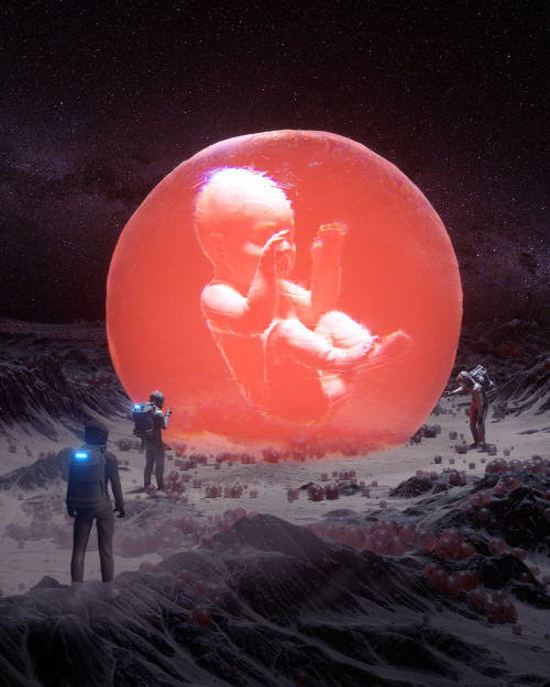 beeple:  NUCLEAR CHILD
