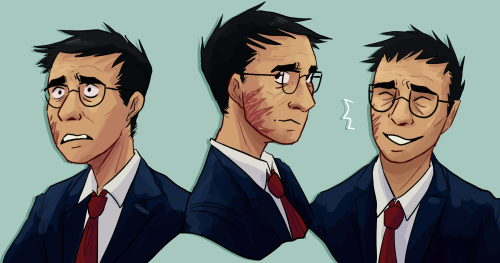 some expressions of my oc, riley wu