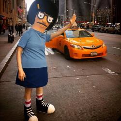 behindbobsburgers:  A giant Tina Belcher is currently wandering the streets of New York. Someone, please, help her. 