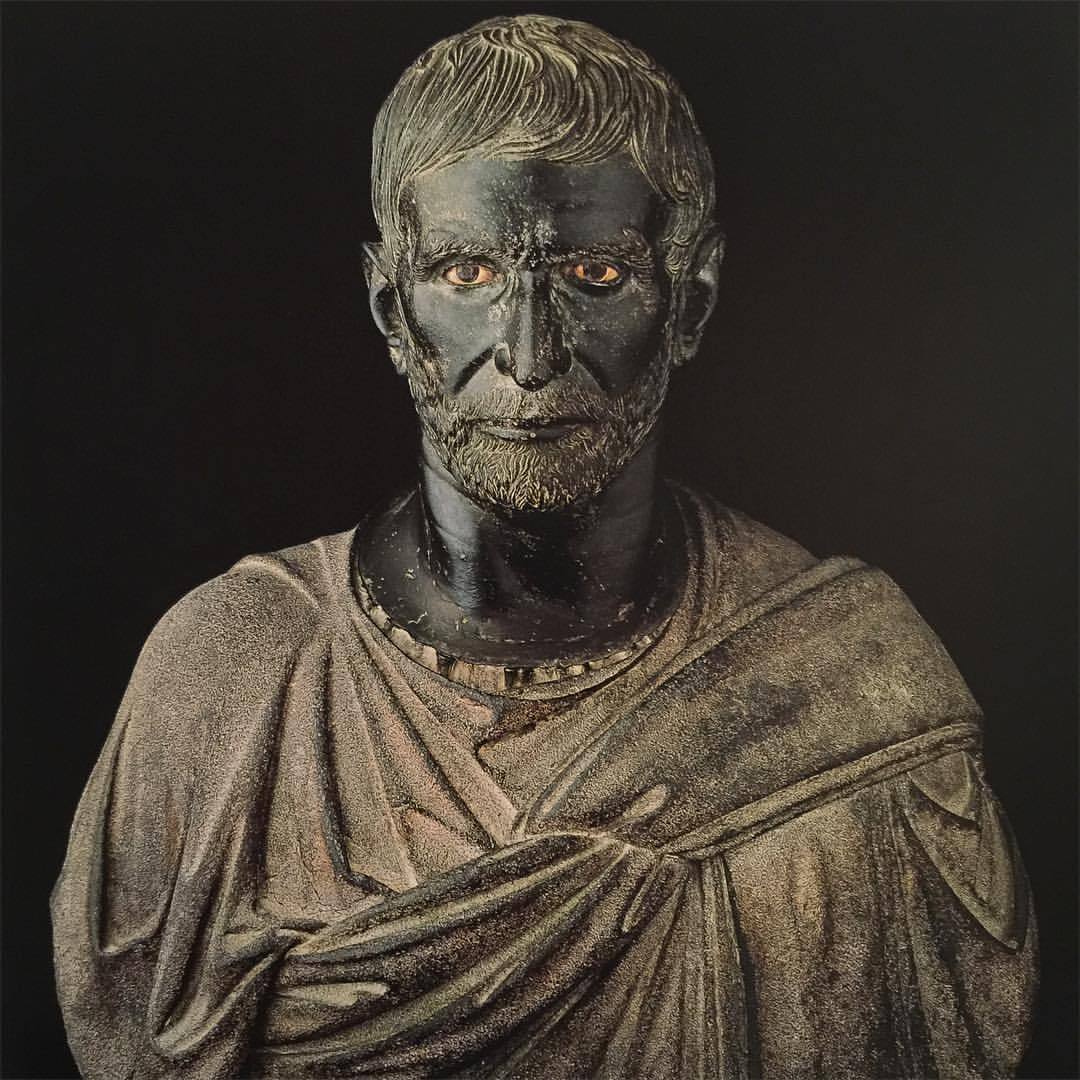 historyoftheancientworld:
“ Capitoline Brutus, the only surviving portrait from the middle republic, may be a fragment from An equestrian statue. Capitoline Museums. #capitolinebrutus #portrait #middlerepublic #fragment #equestrianstatue...