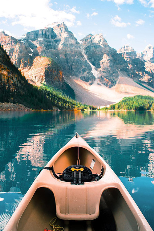 different-landscapes:Moraine Lake - Canada (by Michael Block)