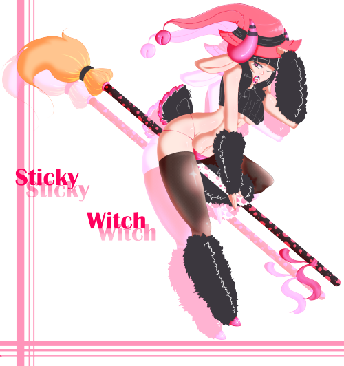 stickysheep:  thybloodyhell:  Fan art for StickySheep. Took me about two days since i didn’t have internet for a wile and just got it today.  AAAHHH ! This is so cute omg I love it! Thank you!!