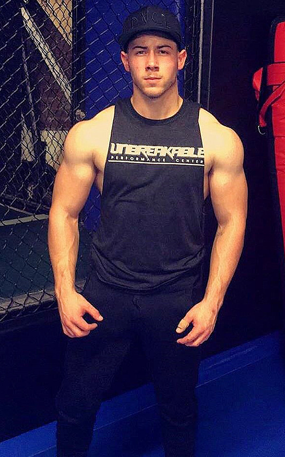 Nick Jonas getting ready for Kingdom season 3.