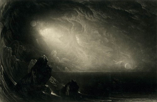 The Creation (1831 - Mezzotint with etching) - John Martin[1st version on s4h]