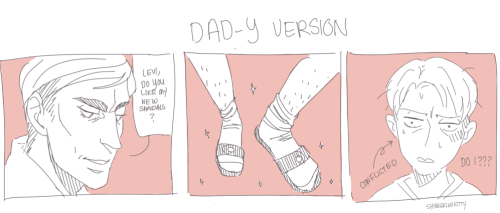 shingekinokitty:  so. stereobone, goddamnchou, and I had a convo on twitter the other day about how Erwin clearly has too much power because he is capable of being both a Dad and a Daddy at the same time. I broke it down for you guys. 