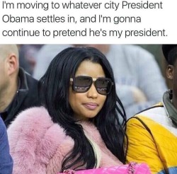 bornxaxqueen:  miseducatedmelanicmuse:  fallen-for-autumn:  miseducatedmelanicmuse:  Yes  He’s coming to Asheville, NC 😁😁😁😁  Obama when you done being president, slide through to Cleveland, OH….   Please slide through Cleveland ! I want