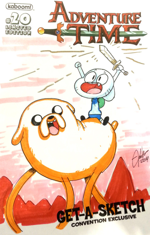 tysonhesse:Here are some of my favorite Gumball and Bravest Warriors sketch covers from Denver Comic