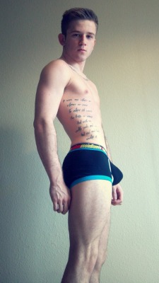 superduderzzz:  Michael is such a stunner. I sent him these aussibums. Check out his tumblr