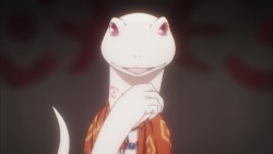 justintaco: I can’t believe they got Sora Amamiya to voice the albino lizard waifu &lt;3 &lt;3 &lt;3