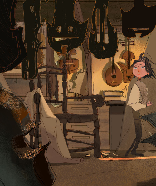 Emmett and the luthier, Layout + Color