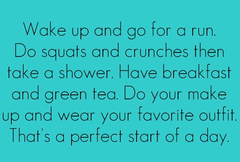 My Pursuit of Fitness