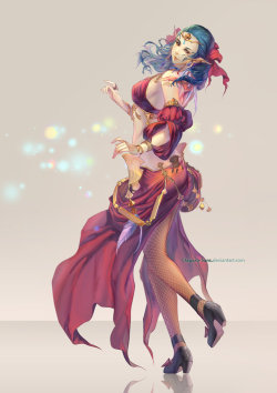 art-of-cg-girls:  Renoiria Schezobraska by Claparo-Sans 