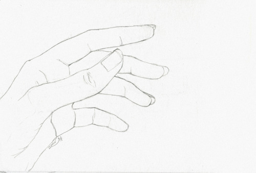 the-enigmatic-crux: 080213Female Anatomical Hand Studies - 02/10[series] - [the study room]