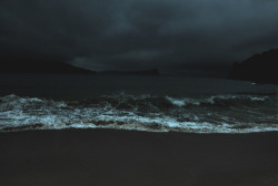 north-kane:  It’s nice to go to the beach at night when it’s quiet and stand in the sand while watching the waves crash calmly against the land. 