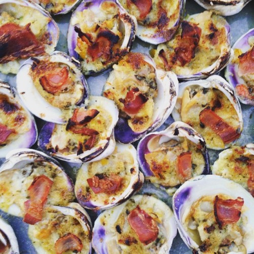 CLAMS CASINO. Worthy of all caps.