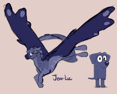 Bluey Characters As Wings Of Fire Dragons