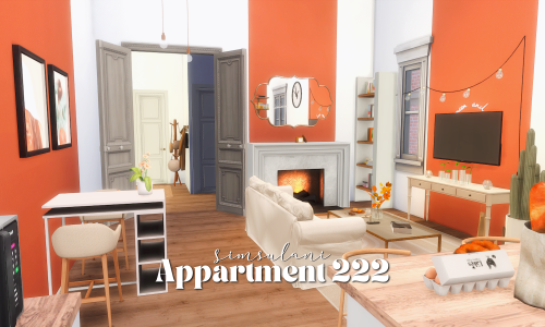 Appartment 222 Hi guys, here is a small apartment. If you don&rsquo;t know how to install an apartme